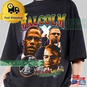 Malcolm X Shirt Unisex